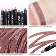 Kaely 2Pcs Cream Eyeshadow Sticks Set for Eyes Waterproof,Sand Shimmer & Orchid Shimmer Matte Eye shadow Stick Pencil Pen ...