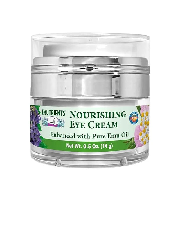Montana Emu Ranch - Nourishing Eye Cream 0.5 Ounce - Enhanced with Pure Emu Oil - Product Image