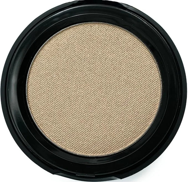 Prosecco White Wine Pale Gold Shimmering Metallic Pressed Powder Single Vegan Eyeshadow; Talc, Paraben & Cruelty Free - Pr...