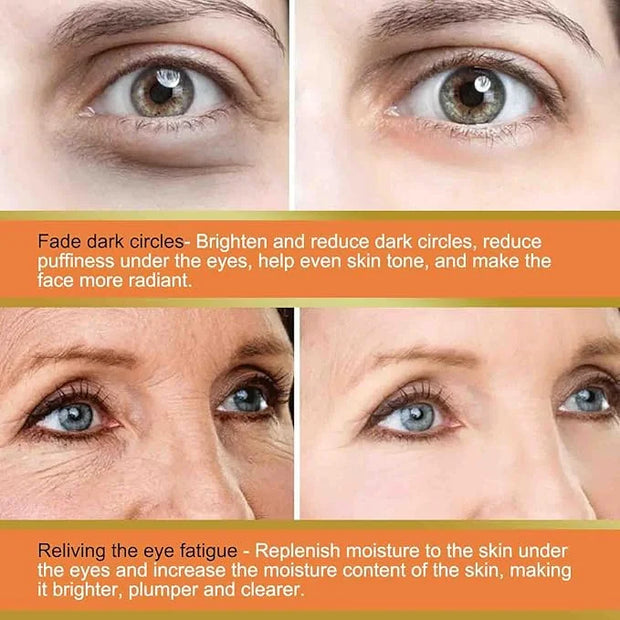 3pcs Revive + Glow Vitamin C Eye Balm, Revive and Glow Vitamin C Eye Balm, Hydrating Eyes Cream, Improve Dark Circles, Red...