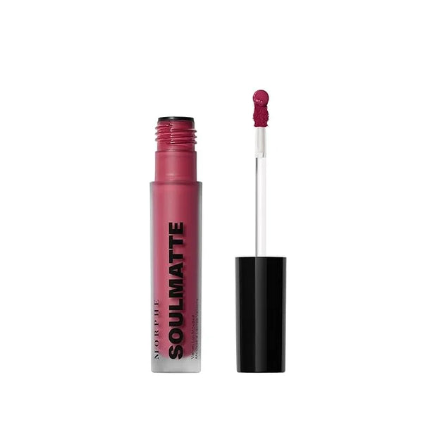 Morphe Soulmatte Velvet Lip Mousse Matte Lipstick - Air-Whipped, Soft Matte Lip Makeup with Vitamin E to Hydrate, Soften a...