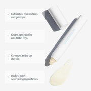 Wonderskin Top Gloss Clear Shine and Wonder Blading Lip Scrub Set - Product Image