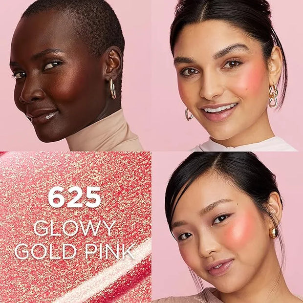 L'Oreal Paris True Match Lumi Le Liquid Blush, Intense Lightweight Blush Formula With Liquid Pigments, Glowy Gold Pink, 0....