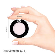 Monochrome Matte Eyeshadow Makeup Palette, Highly Pigmented Pearl White Eyeshadow Palette, Matte Pressed Powder Eye shadow...