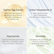 Salmon & Peptide Nutrition Cream – 1.76 fl oz– Deeply Hydrating Face Moisturizer with Collagen & Peptides for Dry, Aging S...