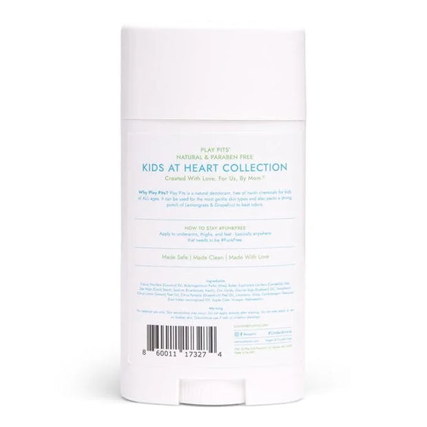 PLAY PITS - Natural Kids Whole Body Deodorant - Safe for Girls and Boys w/Sensitive Skin of All Ages - Clean, Non-Toxic, &...