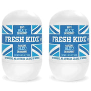 Fresh Kidz Roll On Deodorant for Kids and Teens - Baking Soda and Aluminum-free 24 Hour Protection for Sensitive Skin - Bo...