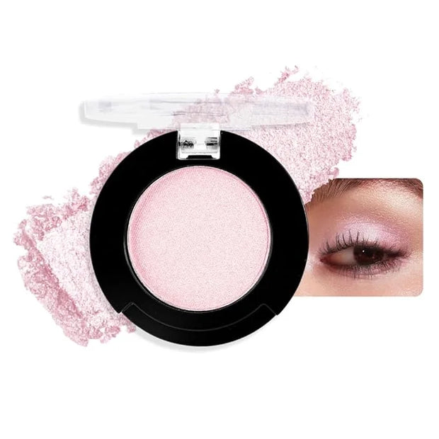 Monochrome Glitter Eyeshadow Makeup Palette, Highly Pigmented Rose Gold Eyeshadow Palette, Shimmer Pressed Powder Eye shad...