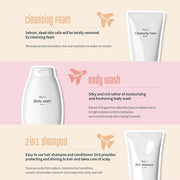 I'M SORRY FOR MY SKIN 8-Step Skincare Travel Essentials Kit, Korean Skin Care Set All in 1, Face Wash, Body Cleansing, Fac...
