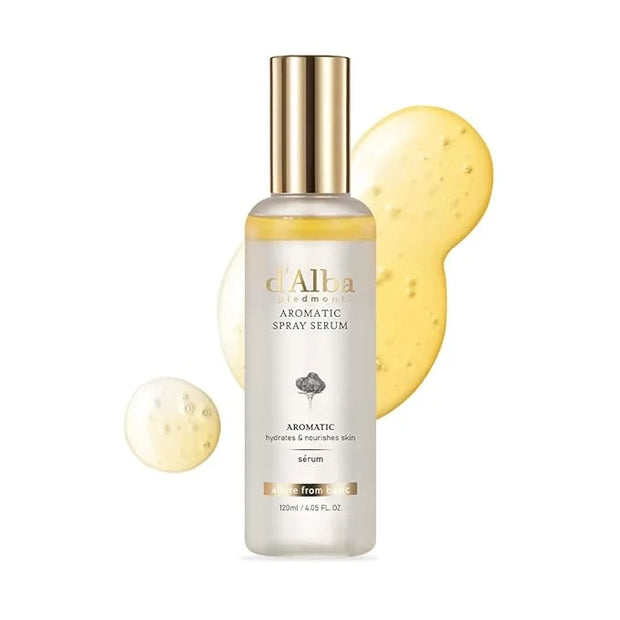 d'alba Piedmont Italian White Truffle First Aromatic Spray Serum, Fragrant VEGAN Glowy Antioxidant Face Mist, Deep Hydrati...