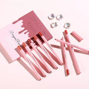 Dulele High Pigmented Matte Lip Liner Set, 12 High
