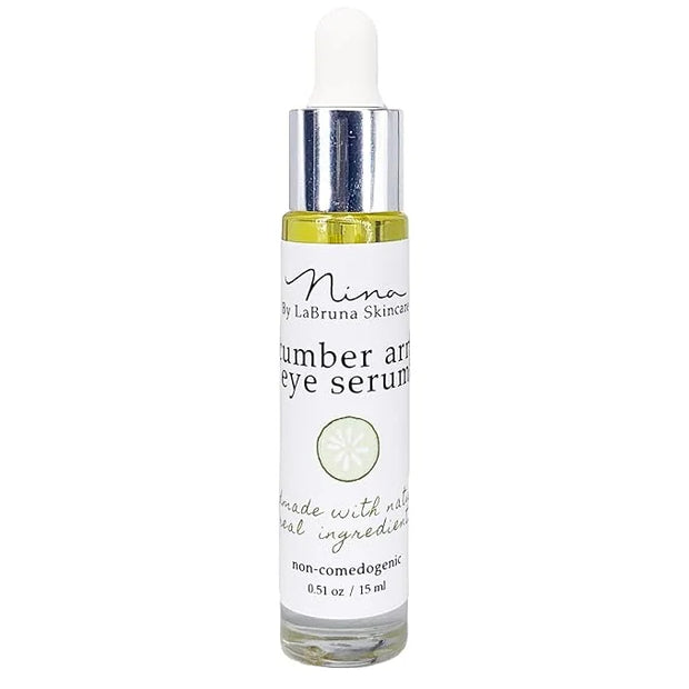 Cucumber Eye Serum - Hydrating Under Eye Serum for Dark Circles & Puffiness - Eye Tightening & Uplifting Anti Aging Serum ...