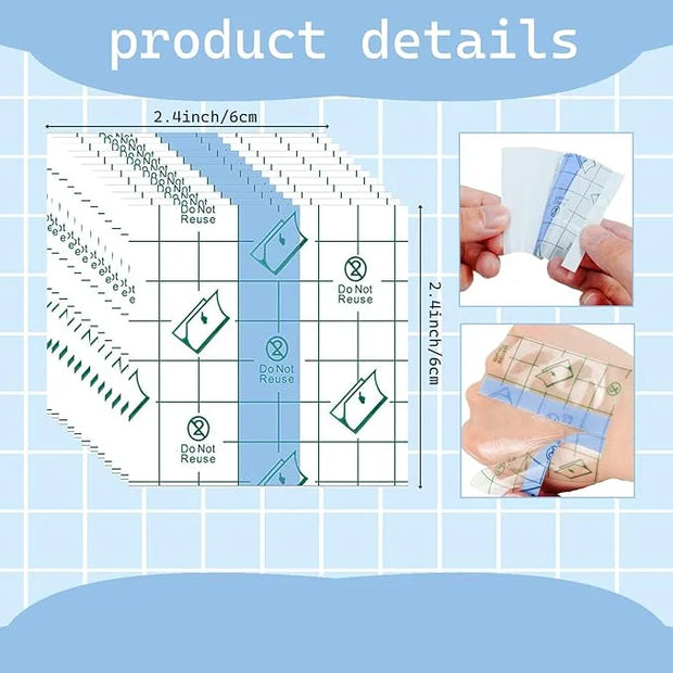 150 Pieces Makeup Hand Palette, Disposable Cosmetics Mixing