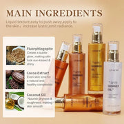 Liyalan Shimmer Body Oil Golden Brown