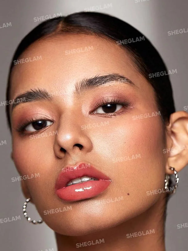 SHEGLAM Glaze Daze Lip Gloss Shiny Tinted Lip Gloss High Gloss Finish Plumping Lip Care Nourishing Not Easy to Fade Liquid...