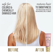 Pantene Keratin Leave-In Conditioner with Argan Oil, Protein Treatment for Dry, Damaged & Color-Treated Hair, Repairs Spli...