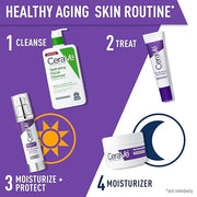 CeraVe Skin Renewing Eye Cream For Wrinkles, Under Eye Cream With Peptides + Caffeine + Niacinamide, For Wrinkles & Crows ...