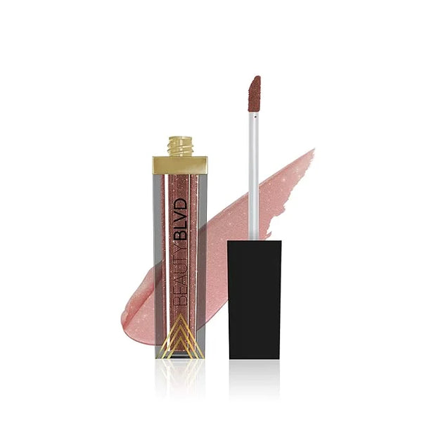 BEAUTYBLVD Diamond Lip Gloss | Iridescent Shades | Long Lasting | High Shine | Non-Sticky | Cruelty Free (Embellish) - Pro...