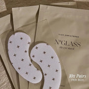 '+ Lux Unfiltered Cooling Under Eye Patches - Anti-Slip Caffeine Inflused Korean Eye Mask - Reduces Puffiness, Brightens, ...