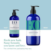 EO Shampoo and Conditioner Combo Pack, 16 Ounce Bottles (1 of Each), Grapefruit and Mint, Organic Plant Based, Hydrating &...