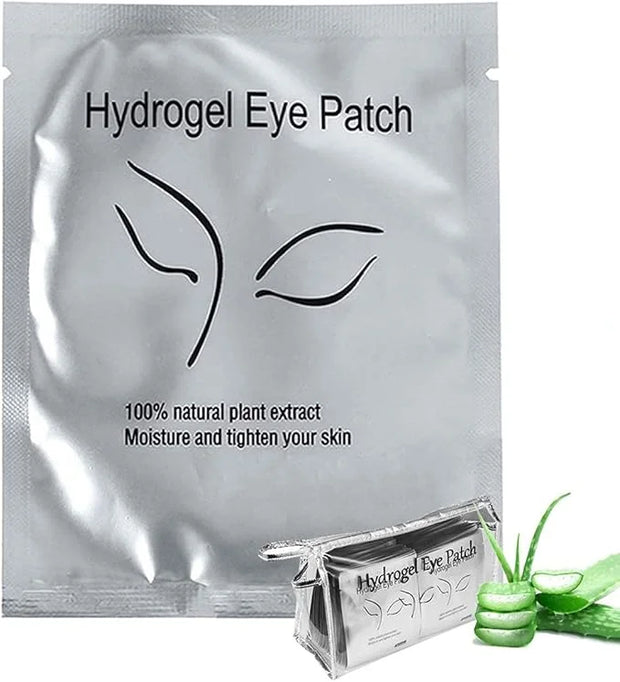 100 Pairs Eyelash Extension Gel Patches Kit, Lint Free Under Hydrogel Eye Mask Pads Beauty Tool for Lash Extensions - Prod...