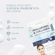 Hyaluronic Acid and Collagen Under Eye Patches - Anti-aging, Reduces Eye Bags & Wrinkles, Firming & Hydrating Eye Pads - C...