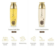 YEDAM YUN BIT Prime Luxury Gold Women Skin Care Set With Skin, Emulsion, Cream, Serum, Wrinkle Care Nourishing And Moistur...