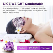 gemshan Amethyst Eye Mask & Rose Quartz Eye Mask - Product Image