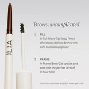 ILIA - In Full Micro-Tip Brow Pencil | Non-Toxic, Vegan, Cruelty-Free, Clean Makeup (Auburn) - Product Image
