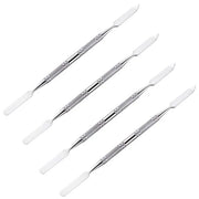 4 Pieces Makeup Spatula Cosmetics Mixing Spatula Stainless