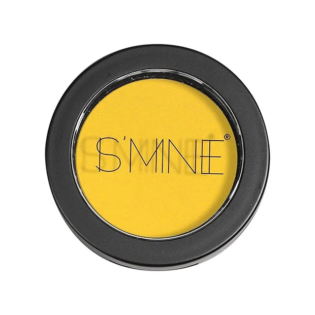 IS'MINE Single Eyeshadow Powder Palette High Pigmented Vegan Yellow Matte Eye shadow Makeup Singles (#11) - Product Image