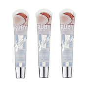 Ruby Kisses Jellicious Mouth Watering Lip Gloss Hawaiian Breeze Coconut JLG13 (3 PACKS) - Product Image