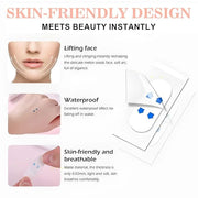 Kaely 80 Pcs Instant Face Lift Tape,Antiaging Body Shaping Tape,Neck Lifting Tape for Saggy Skin,Facelift Tape and Bands f...
