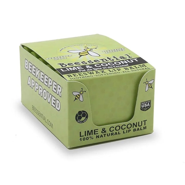 Beessential Natural Bulk Lip Balm, Coconut Gifts,
