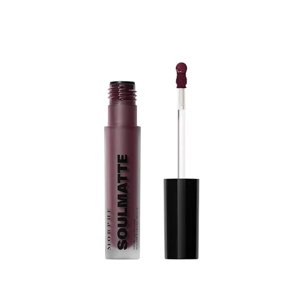 Morphe Soulmatte Velvet Lip Mousse Matte Lipstick - Air-Whipped, Soft Matte Lip Makeup with Vitamin E to Hydrate, Soften a...