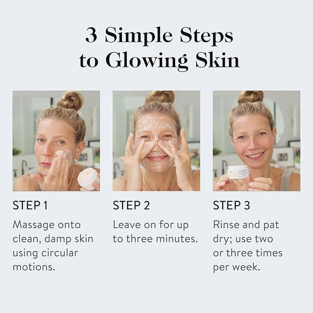 goop Beauty Microderm Face Exfoliator | At-Home Microdermabrasion with Glycolic Acid & Exfoliating Minerals | Smooths Skin...