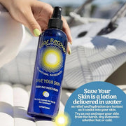 After Sun Moisturizing Spray & Hair Detangler Combo (3 Pack) - 12oz Full Size + 2oz Travel Size Hydrating Facial and Body ...