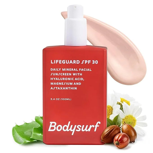 Premium Sheer Mineral Sunscreen for Face - SPF 30 Sunscreen Moisturizer Face, Zinc Oxide Sunscreen, Reef Safe Sunscreen, T...
