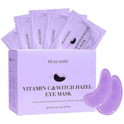 Under Eye Patches with Vitamin C and Witch Hazel Eye Mask for Dark Circles and Puffiness,Face Mask Skin Care Products 30 P...