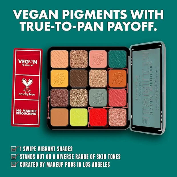 NYX PROFESSIONAL MAKEUP, Ultimate Shadow Palette, Eyeshadow Palette