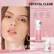 4 Pcs Crystal Jelly Lip Oil, Fruit Flavoured Hydrating