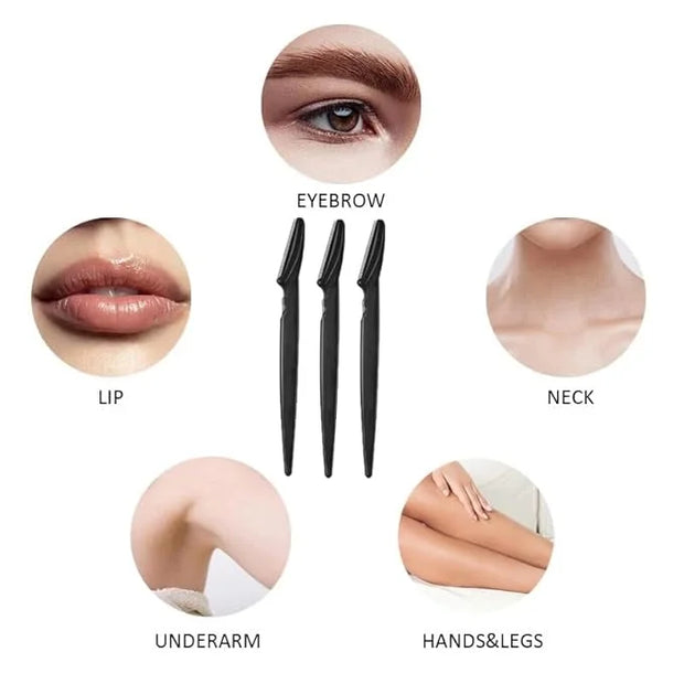 Dermaplane Razor For Women Men Eyebrow Razors Dermaplaning Tool For Face Shaver Home Hair Beauty blade Trimmer Microblades...