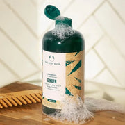 The Body Shop Ginger Scalp Care Shampoo – For Dry, Flaky Scalps – With Vegan Silk Protein – 400ml - Product Image