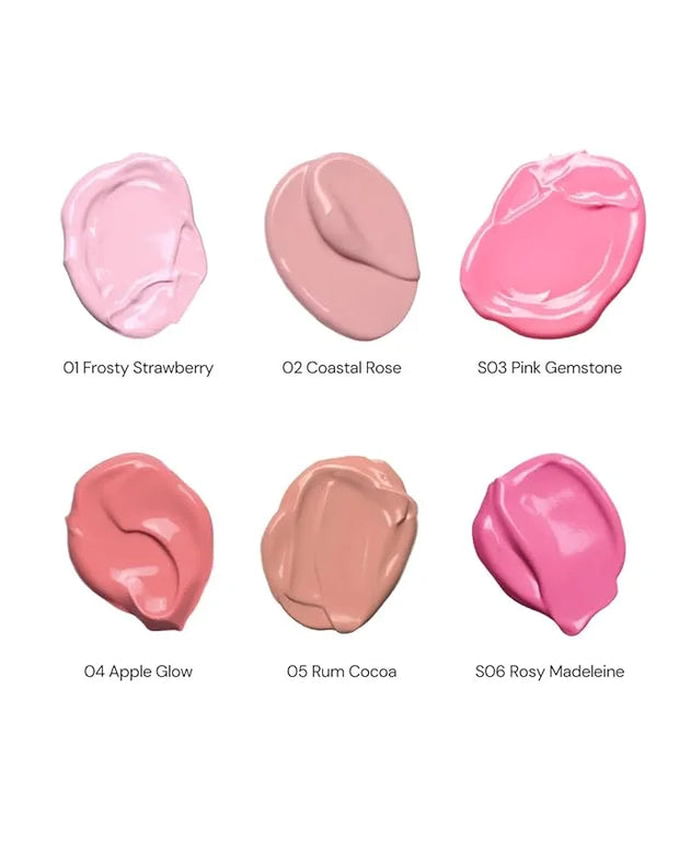 Flower Knows Strawberry Cupid All Day Glow Liquid Blush,Water- & Sweat-Resistant Blush for Cheeks,Blendable Dewy Finish wi...