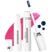 Wonderskin Wonder Blading Lip Stain Peel Off and Reveal Kit - Long Lasting, Waterproof Pink Lip Tint, Transfer Proof Natur...