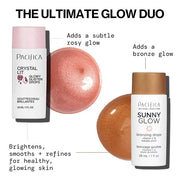 Pacifica Sunny Glow Liquid Face Bronzer Drops - Face Makeup Bronzing For Face & Cheeks for Instant Sun-Kissed Glow - Vitam...