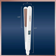 Conair Double Ceramic Flat Iron, 1-inch Digital Flat Iron - Product Image