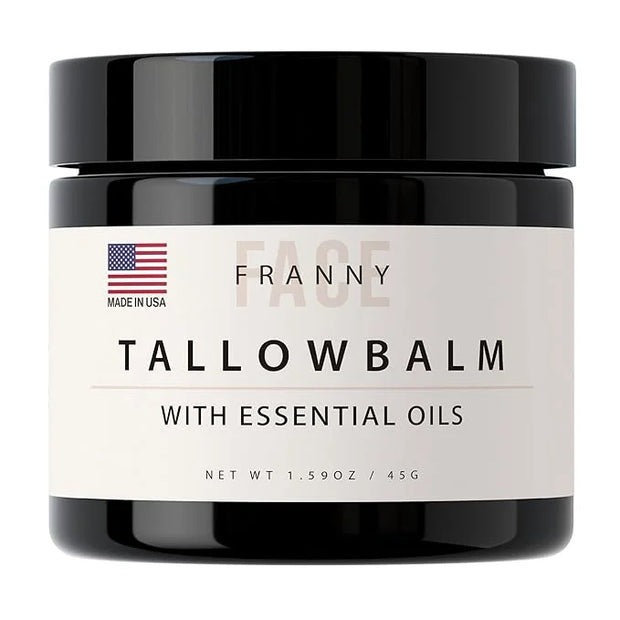 Beef Tallow For Face & Body | Grass Fed & Finished Beef Tallow Balm Infused with Essential Oils (Lavender, Jojoba) | Face ...