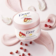 Dove Exfoliating Body Polish Scrub For Silky, Soft Skin Pomegranate & Shea Butter Body Scrub Exfoliates and Provides Lasti...