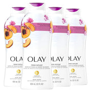 Olay Body Wash for Women, Fresh Radiance, Refreshing & Renewing, Made with Plant Based Cleansers, B3 Botanical Complex, Fo...